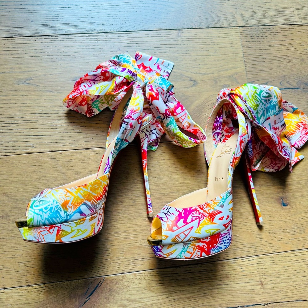 Christian Louboutin Limited edition Multicolored size 42